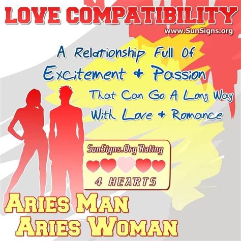 aries man & aries woman